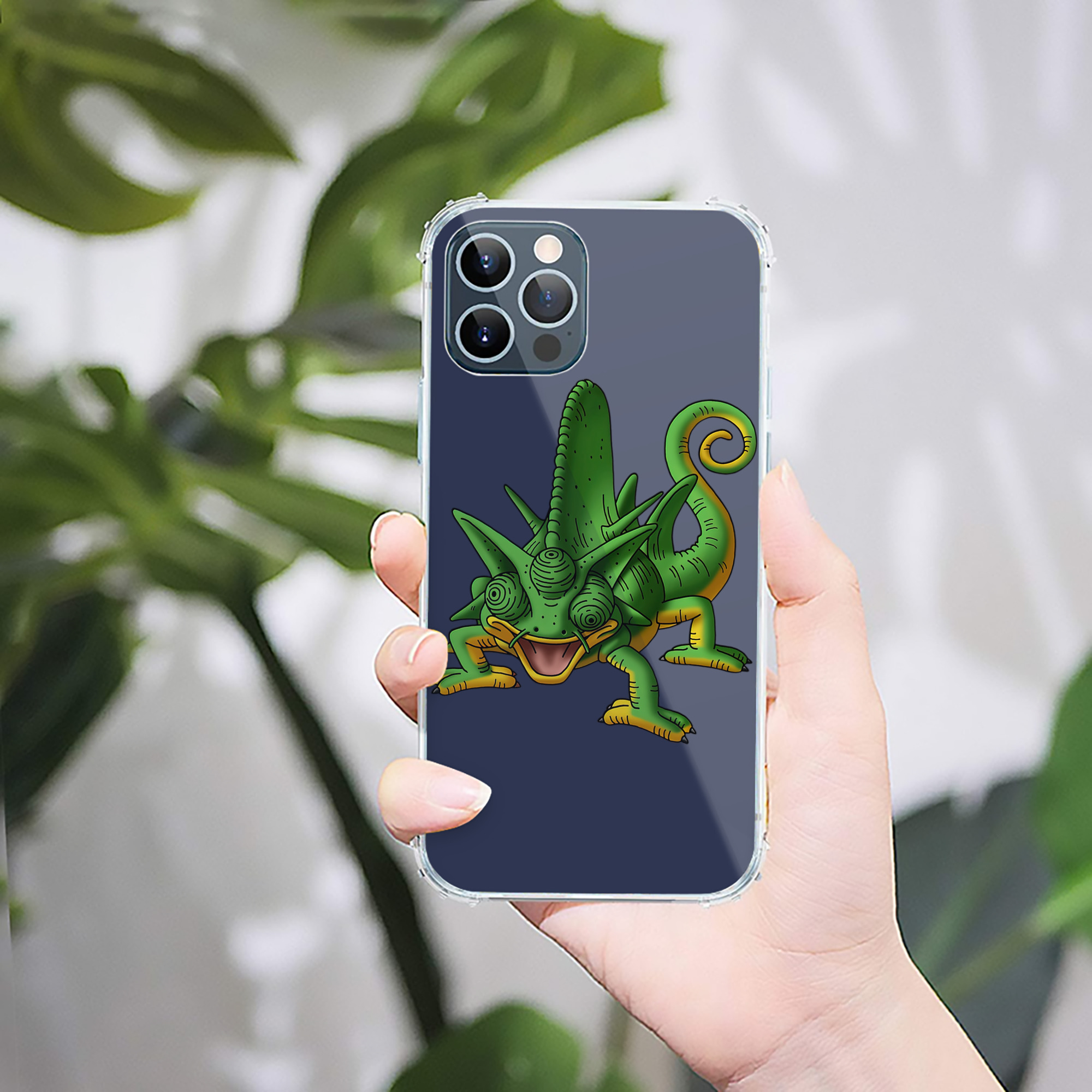 （画像用） ドラゴンクエスト Doragon Kuesuto Dragon Quest 【iPhone 12シリーズ対応】透明スマホケース（クリアソフトケース）